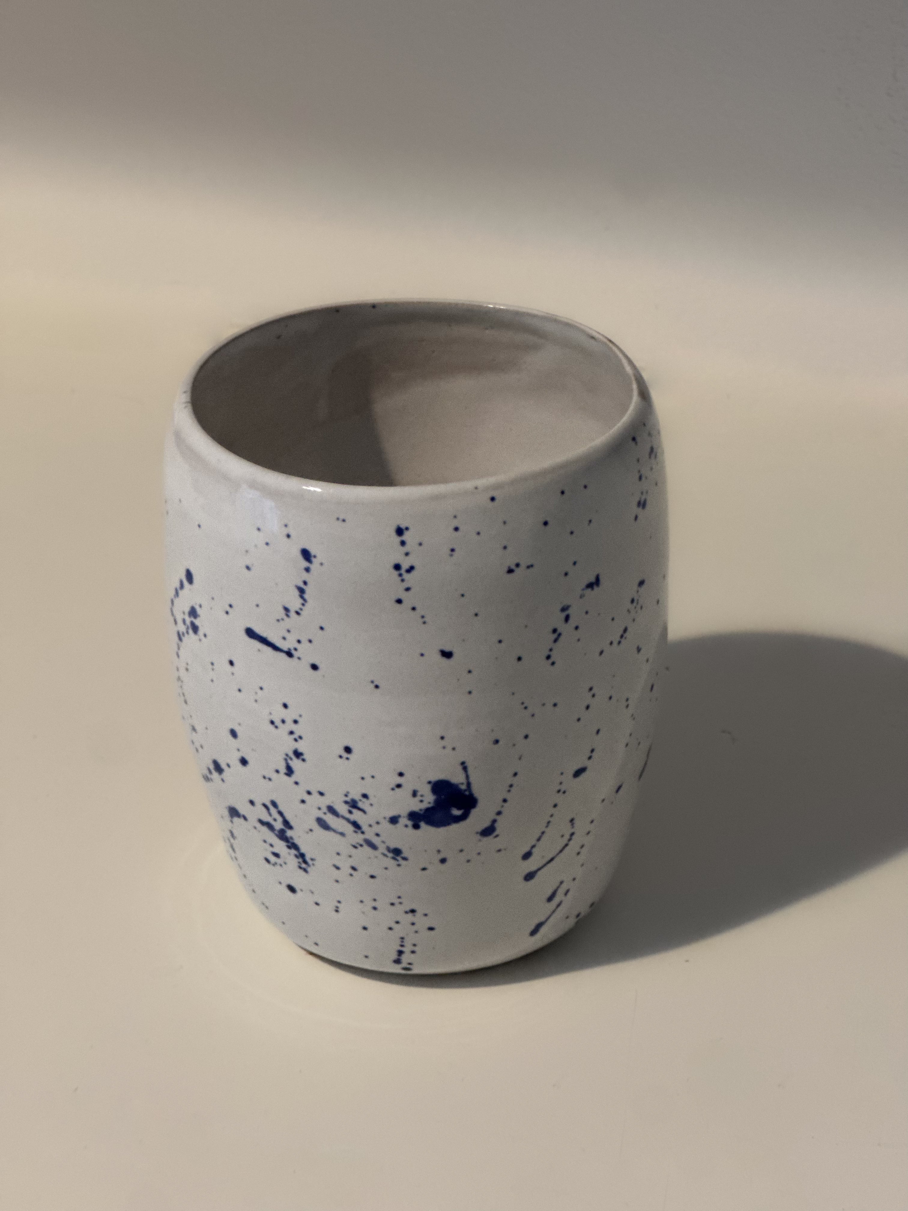 Blue Spalsh Vase