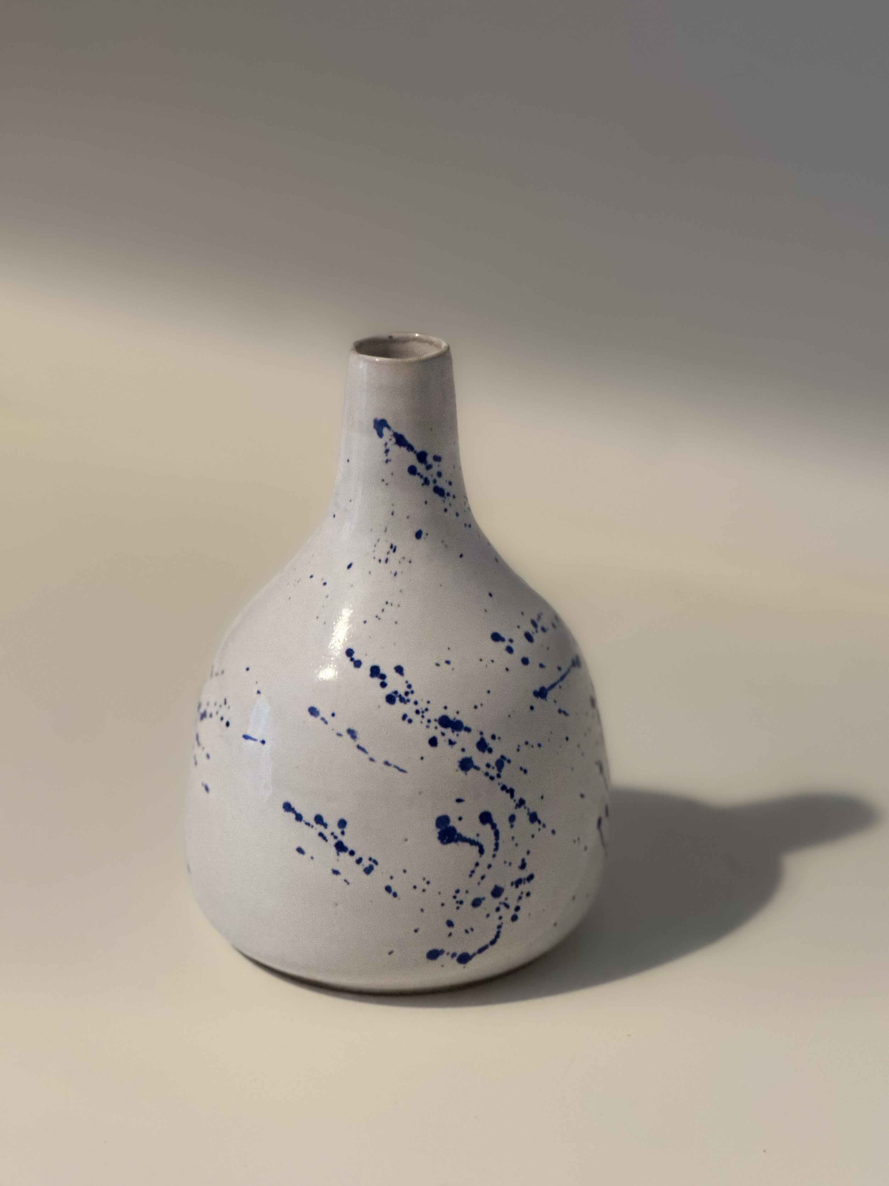 Blue Splash Vase