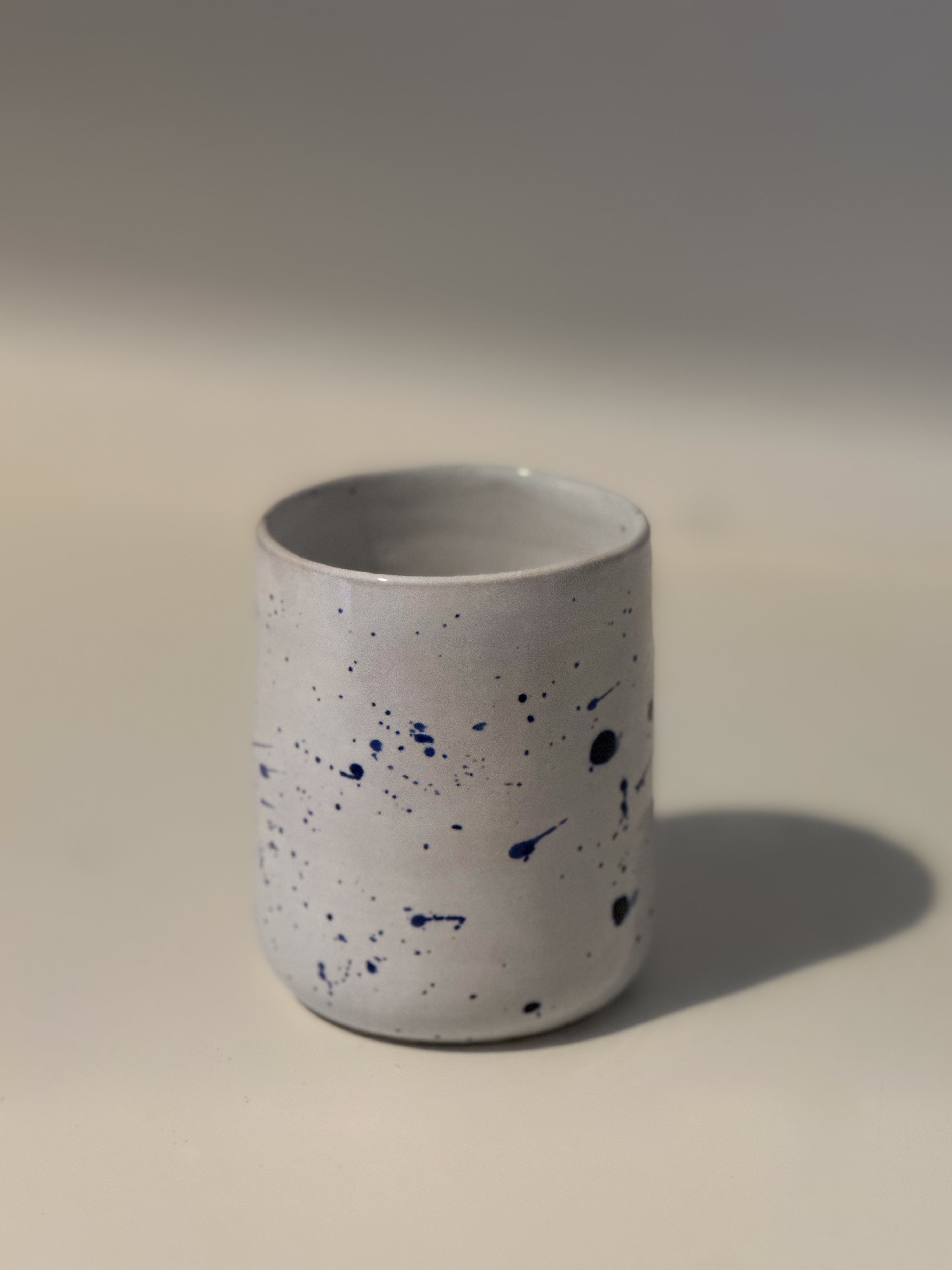 Blue Speckle Vase