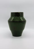 Green Angular Vase