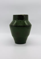 Green Angular Vase