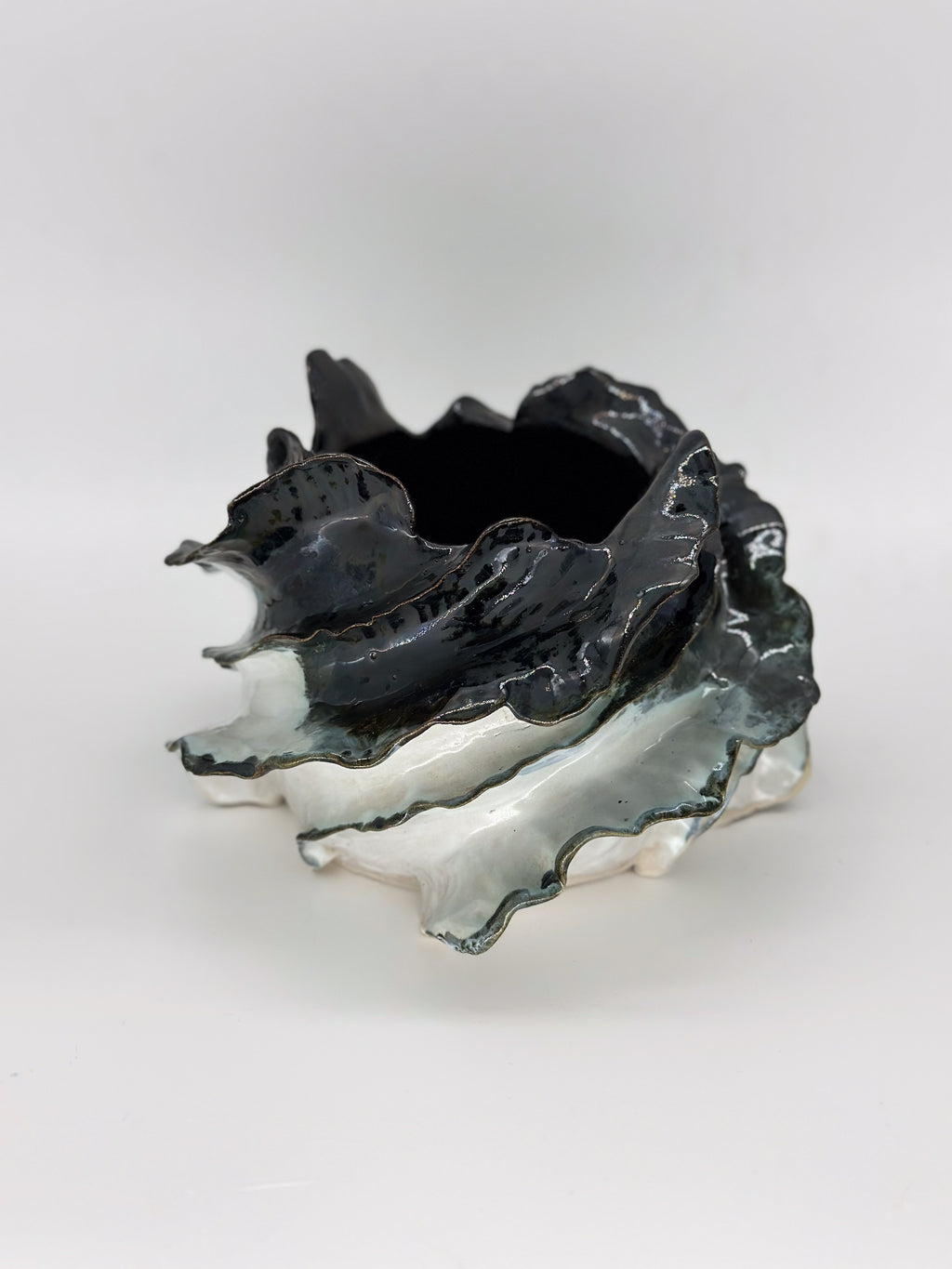 Ceramic White Coral Vessel