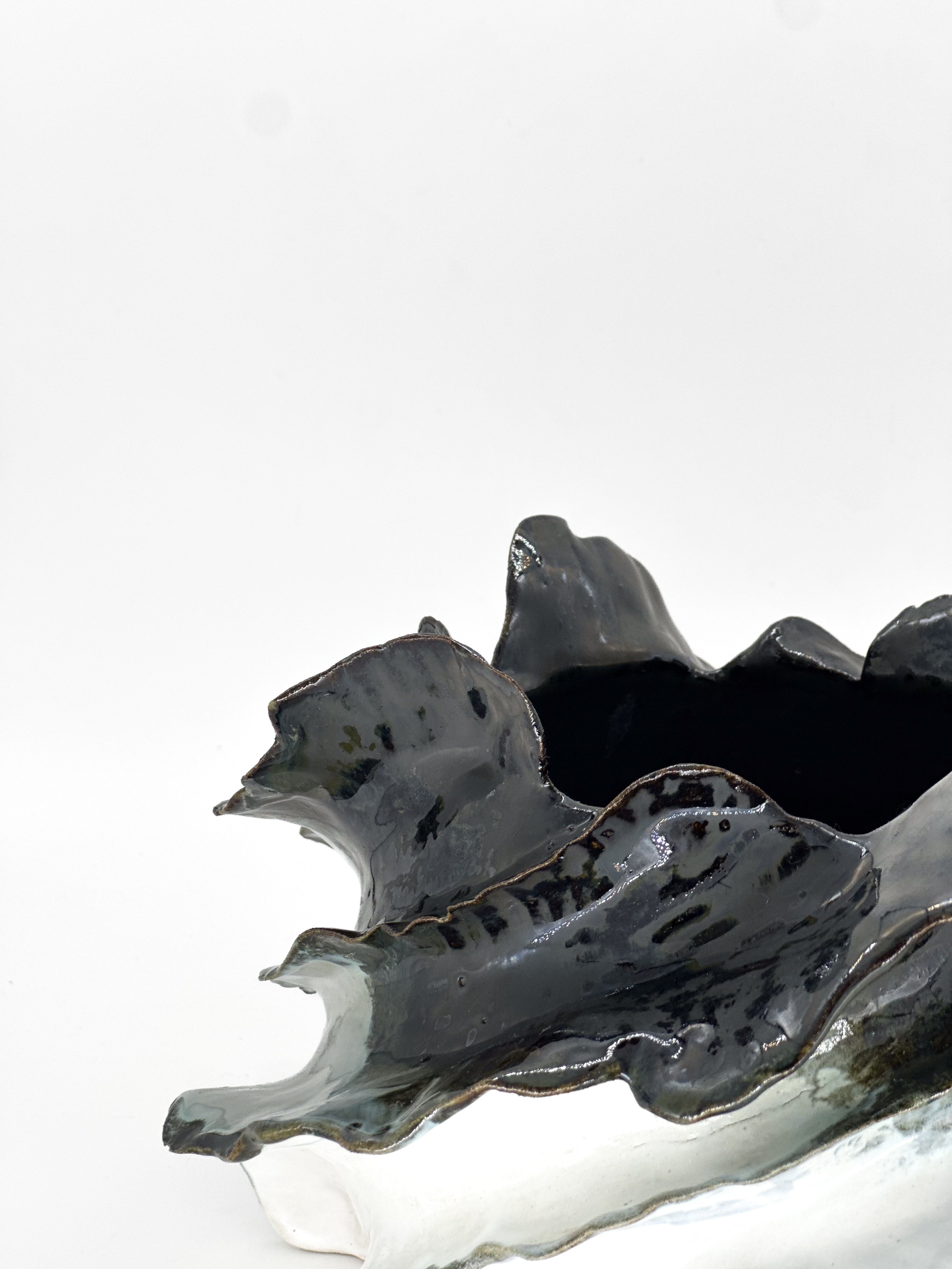 Ceramic White Coral Vessel